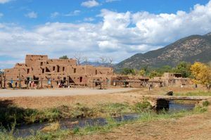 Taos Pueblo and River