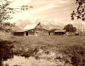 Barn in the Grand Tetons, Wyoming Barn in the Grand Tetons, Wyoming