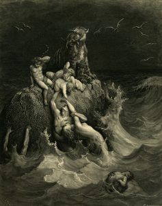 The Deluge by Gustave Dore, 1866 The Deluge by Gustave Dore, 1866