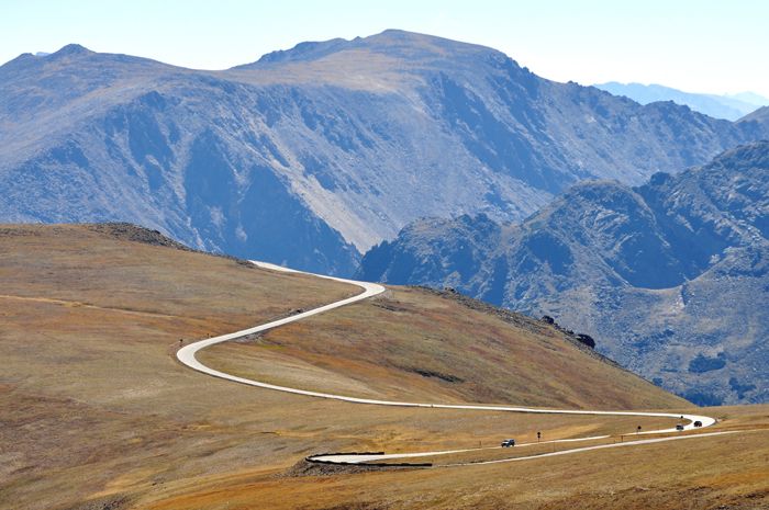 Trail Ridge Road in Rocky Mountain National Park