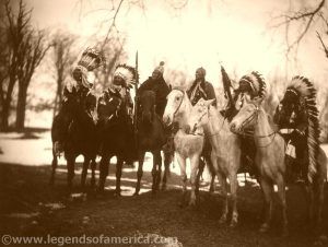 Tribal Leaders by Edward S. Curtis, about 1900