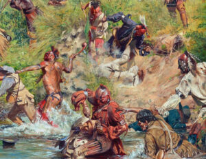 Tucarora War by Don Troiani.