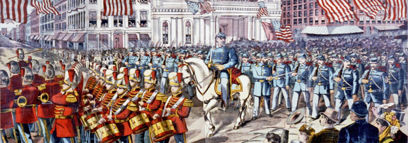 Union soldiers joining the Civil War by Calhoun Printing. Union soldiers joining the Civil War by Calhoun Printing.