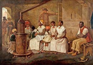 Virginia Slaves by Eyre Crowe, 1861.