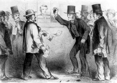 Voting, Joseph S. Harley, 1864 Voting, Joseph S. Harley, 1864