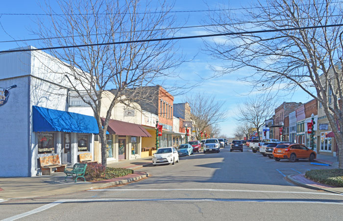 Main Street in Warsaw, Missouri by Kathy Alexander.