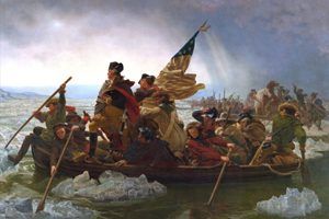 Washington Crossing the Delaware River by Emanuel Leutze 1851 Washington Crossing the Delaware by Emanuel Leutze 1851