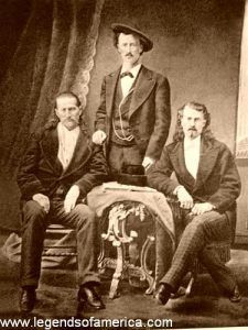 Wild Bill Hickok, Texas Jack, and Buffalo Bill Cody Wild Bill Hickok, Texas Jack, and Buffalo Bill Cody