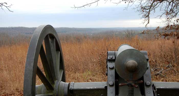 Cannon at Wilson's Creek Missouri National Battlefield by Kathy Alexander. Cannon at Wilson's Creek Missouri National Battlefield by Kathy Alexander.