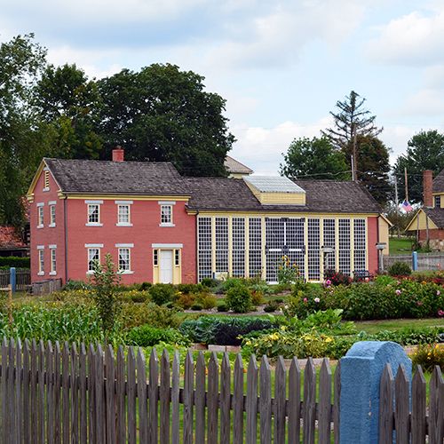 Zoar Village, Ohio courtesy Ohio History Connection. Zoar Village, Ohio courtesy Ohio History Connection.